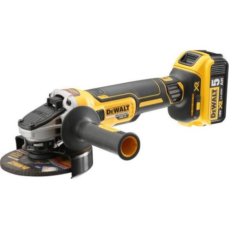 Smerigliatrice angolare DeWalt dcg405p1-qw robusta ergonomica (1/3)
