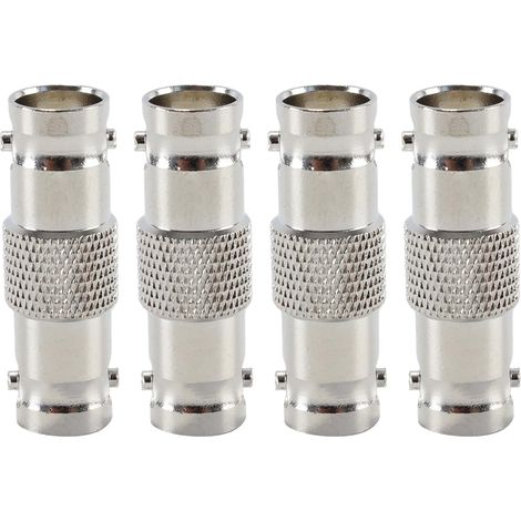 Lot de 4 connecteurs RF SDI femelles BNC 75 ohms pour caméras vidéo HD 3G 4K 8K SDI, câbles de surveillance (1/5)