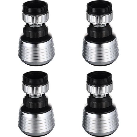 Juego de 4 piezas que incluye un cabezal de ducha, un adaptador para grifo y accesorios de cocina y baño. (1/5)
