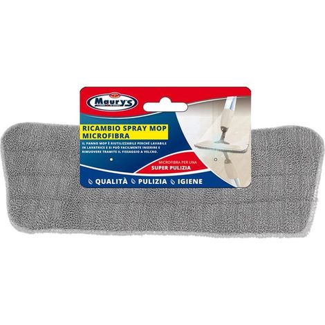MAURY'S SPRAY MOP RICARICA PANNO IN MICROFIBRA (1/2)
