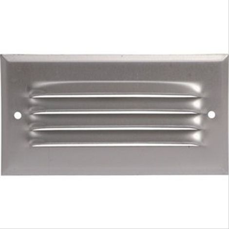 Grille alu avec moust, 140x75, ép 9mm,
