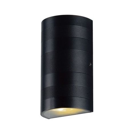 Applique Murale LED 2x5W Cylindrique 4000°K Gris IP54 (1/5)