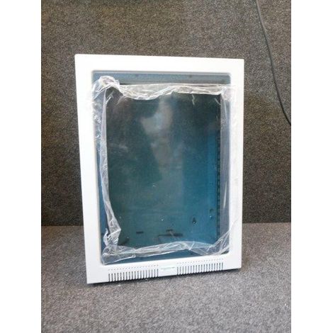 Coffret mural VDC 8U gris RAL7035 460x310x280mm porte vitree verrouillage 1 point chassis fixe Actassi SCHNEIDER