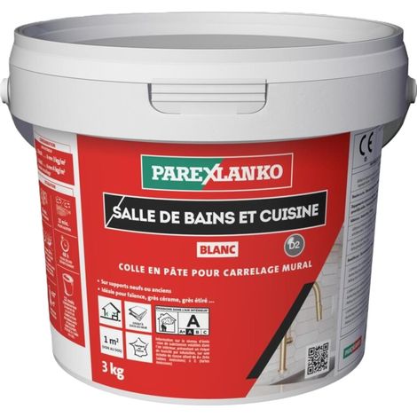 Colle carrelage pâte Salle de bains et Cuisine 3kg (1/5)