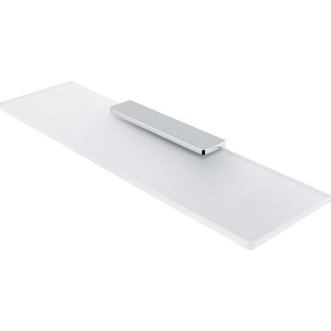 Nimco Maya - Ablage, 60 cm, mattes Glas/Chrom MA 29091B-60-26