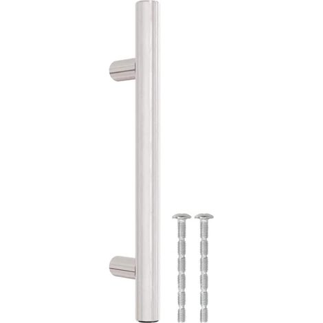 vidaXL Tiradores para armarios 10 uds acero inoxidable plateado distancia entre orificios de 96 mm longitud total de 150 mm (1/2)