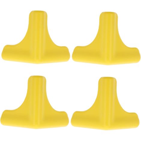 4 Protections d'angle en Silicone Adhésives pour Meubles, Coussins Amortisseurs Anti-Chocs, Protection des Bords De Table, Installation Facile, Cuisine Et Bureau (1/5)