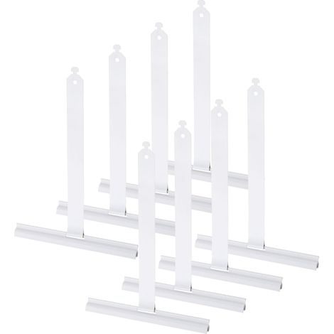 Ressort de suspendu pour volet roulant, ressorts en acier avec queue d'aronde, supports pour stores vénitiens et clips pour volets roulants (1/5)