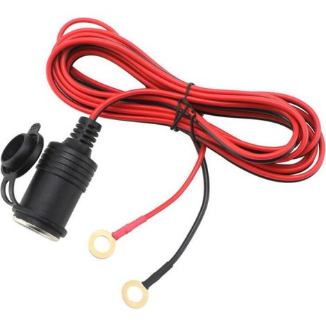 Allume-cigare 12V femelle avec fusible 10A – prise extension voiture (1/5)