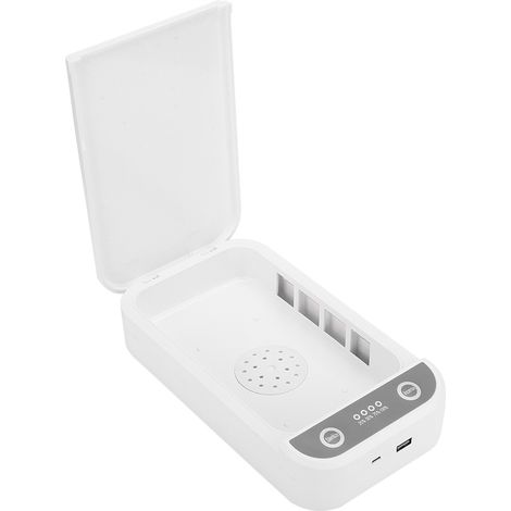 Boîte de nettoyage de bouche multifonction à lumière ultraviolette pour téléphone - Accessoire de lavage (1/5)