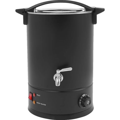 Fondoir à cire électrique, température réglable, contrôle facile à utiliser, 12L (1/2)
