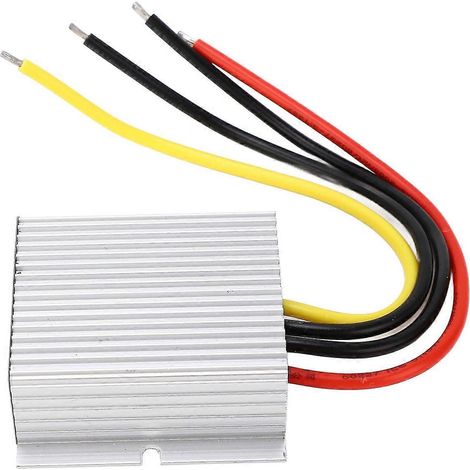 DC/DC-Spannungsregler 12V/24V, 9–36V auf 12V/10A, wasserdichter Spannungswandler für Fahrzeuge und Krankenhäuser