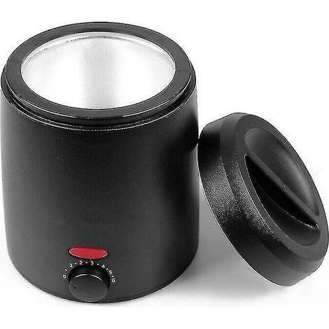 Kit de chauffe-cire pour épilation indolore avec pot à cire dure et billes chauffantes (1/4)