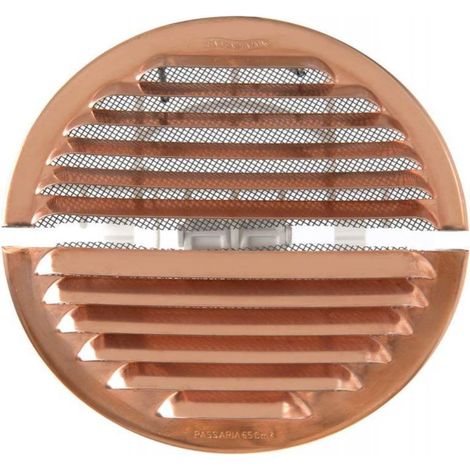 Griglia rame dentro/fuori edil plast gradf125r-diamentro 150mm