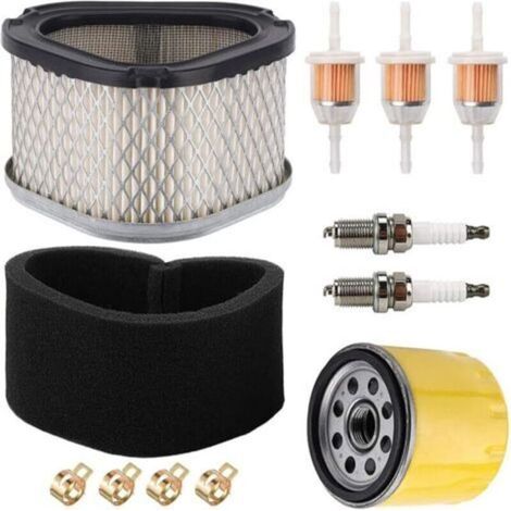 Filtre à air avec filtre à carburant de rechange pour tondeuse à gazon Kohler LX173 LT133 LT155 LTR155 STX30 STX38 S1642 SST15, pour John Deere GY20574 M92359 AM121608 AM123553 (1/5)