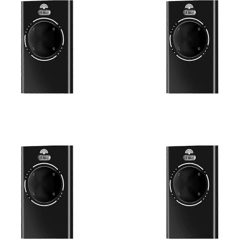 télécommandes de porte de garage XT2 XT4 SLH LR 868 MHz, émetteur portatif noir, 4 touches (1/5)