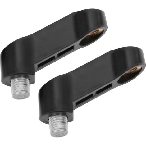 2 pièces Spacer M10 0.4 pouce pour Rétroviseur Moto, Accessoire Universel Extension (1/5)