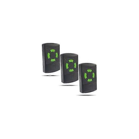 Garagentor-Fernbedienung (26,975 MHz) für HSM4, HS4 und HSE4 (3er-Pack). – Crezuo