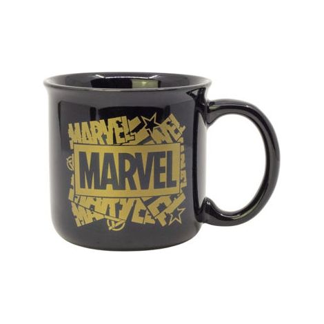 TAZA CERAMICA DESAYUNO 400ML MARVEL GOLDEN