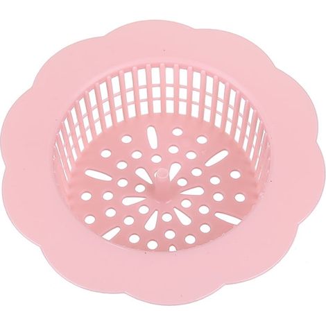 Filtre Évier - Filtre Drain Cuisine Forme Fleur - Bouchon Évacuation Lavabo - 10,6 cm x 3 cm - PP - 1 Pièce (1/5)