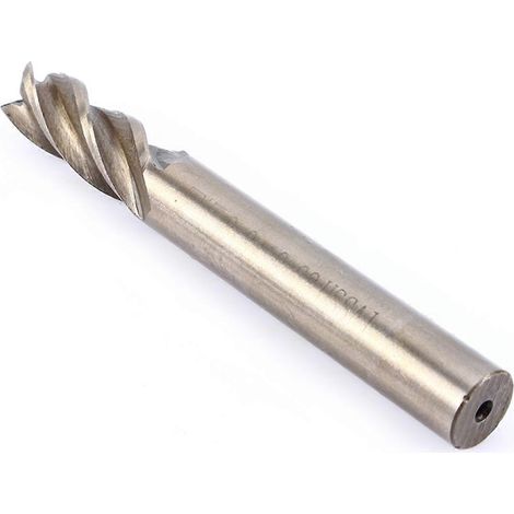 Hochwertiger 4-12 mm HSS CNC-Schaftfräser mit geradem Schaft und 4 Schneiden