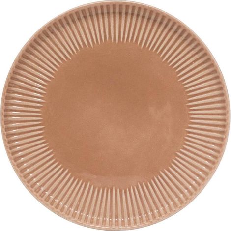 Lot de 6 Assiettes à Dessert "Chloe" 20cm Moka