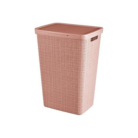 CURVER Cesto Para La Ropa Yute Rosa Amanecer 58L 43X34Xh58.2Cm (1/2)