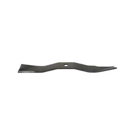 Cuchilla de rotación a la izquierda, compatible con cortacésped autopropulsado Kubota - L: 425mm, diámetro central: 16mm. Reemplaza origen: 805081