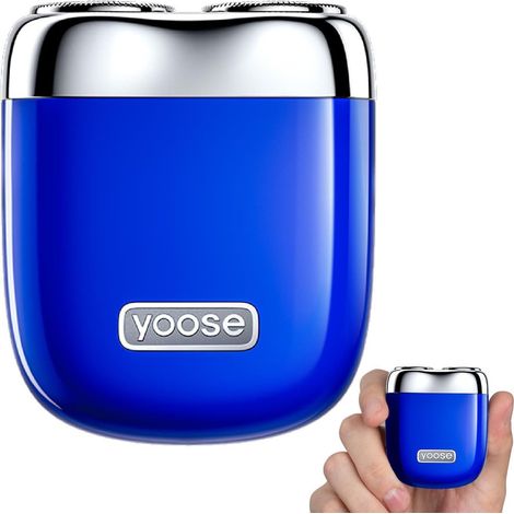 Rasoir électrique Yoose Mini2.0 Mini - Alliage et acier inoxydable de haute qualité, portable, étanche, adapté au rasage quotidien (1/4)
