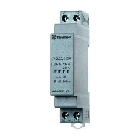 RELAIS STATIQUE MODULAIRE (SSR) FINDER 77.01.8.230.8050 110 - 240 V/AC 5 A 48 - 265 V/AC 1 PC(S)