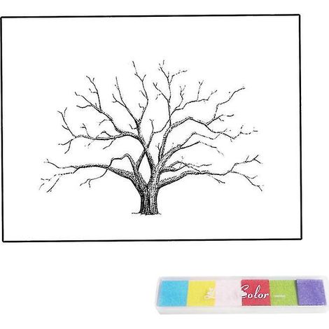 1 Stück Modischer Fingerabdruckbaum (1/3)