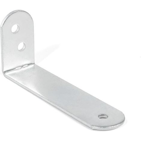 HERRAJES ALK escuadra para ala de mesa. acero. zincado. 88 x 22