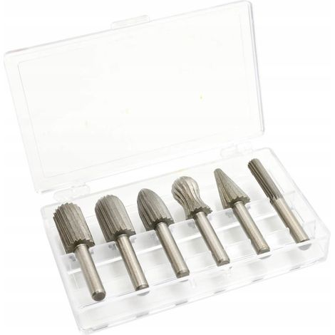 Set di frese rotative HSS 6 pezzi 6-12,7mm
