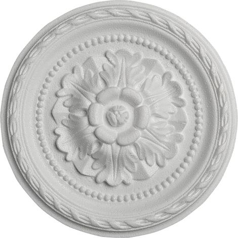 Rosone Decorativo in Polistirene D40 Danielle DECOSA - Diametro 30 cm (1/3)