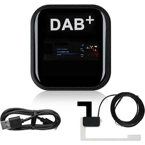 Antenne DAB+ pour autoradio Android avec adaptateur USB. récepteur stéréo GPS DAB pour l'Europe (1/4)