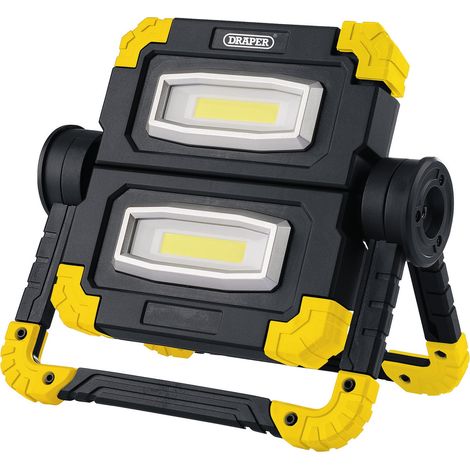 Draper 87696 10W COB LED Rechargeable Twin Work Light with 850 Lumens Brightness (1/5)