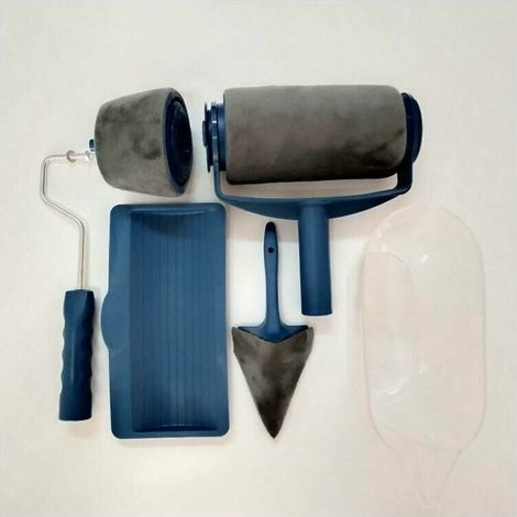 Kit de rouleau à peinture, Renovator Paint Runner Pro avec réservoir, kit de rouleau à peinture anti-goutte (1/5)