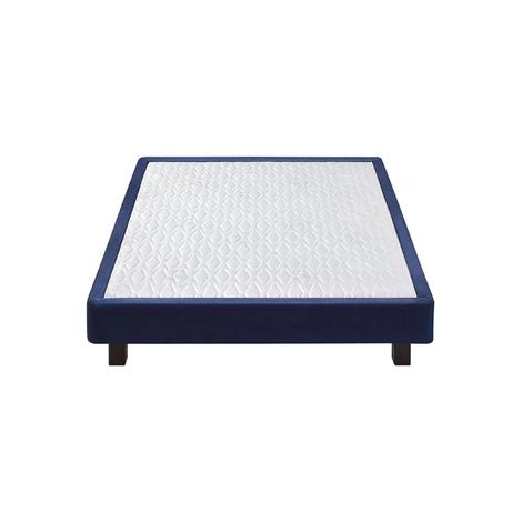 Sommier tapissier Epeda CELEST BLEU 80x190, zone bassin renforcée, fabriqué en France