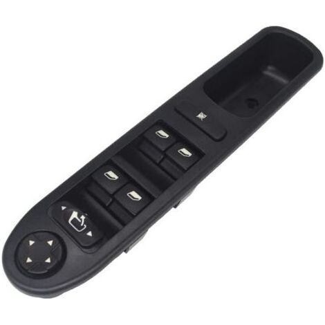 Bouton Lève vitre 207, Interrupteur Commande Platine Leve Vitre électrique 6554.QG 6490.EH, 17 Pins (1/5)