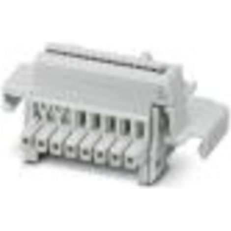 [NEUWERTIG] B-Ware Phoenix Contact Tragschienen Busverbinder Steckverbinder TBUS8 Lichtgrau 30 Stk (1/2)