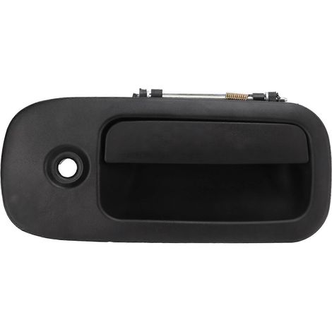 Rechter vorderer Schiebetürgriff für Express Savana Transporter 2003-2013, schwarze ABS-Textur, mit Schlüsselschloss, Referenz 25989399, kompatibles Ersatzteil. (1/5)