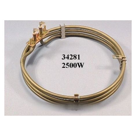 Résistance circulaire 2500 w pour Four BRANDT 481925928759