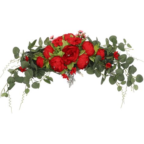 Künstliche Blumen für Türsturz, Spiegelfront, Tischdekoration, hängende Wanddekoration (1/5)