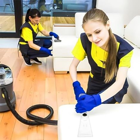 Embout Aspirateur Eau, 2 Pièces Polyvalents Buses de Nettoyeur de Tapis, Réutilisable Buse Aspirateur Eau, les Tapis et les Canapés (1/5)