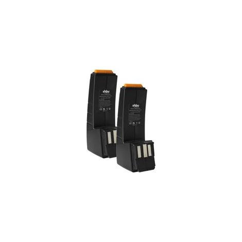 2x Batterie compatible avec Festo / Festool CCD12, C12GG, C12DUO, C12CE-NC-C45-Plus, CCD12ES outil électrique (3300 mAh, NiMH, 12 V)