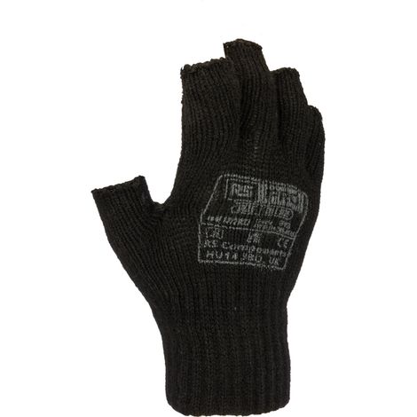 Gants RS PRO taille Unique, Manutention générale, 12 Paires, Noir ( Prix pour Paquet de 12 )