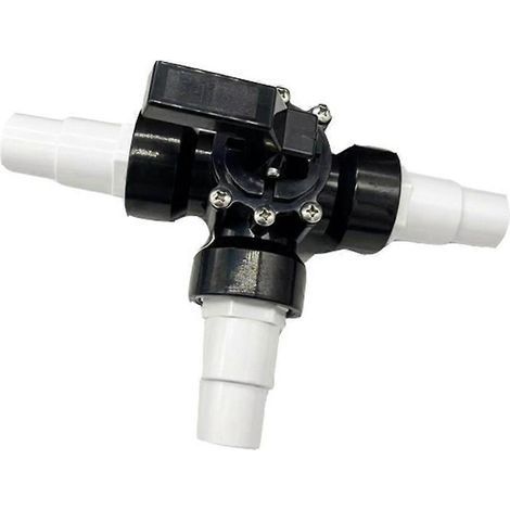 Vanne de piscine avec inverseur de tuyau, raccord 3 voies 1,5 pouce, embout de rechange pour tuyau PVC + métal (1/5)