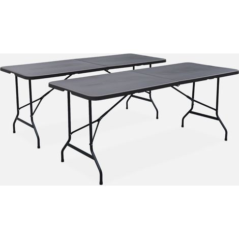 Mesas plegables portátiles para eventos, set de 2
