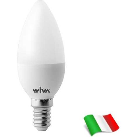 Ampoule LED E14 Bougie 4W 6000K° Wiva