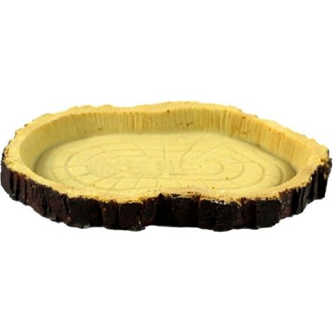 Paysage De Miniature En Résine Bol Plat Reptile Alimentaire Vivarium Animal Tortue Gecko Serpent (1/5)